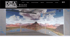 Desktop Screenshot of dnaservices.co.za